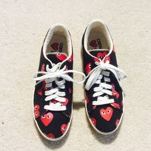 Converse Comme des Garcons pro black low 6M/ 7.5W